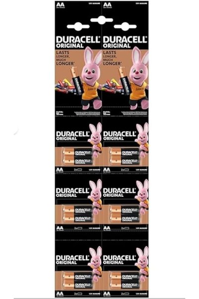 Duracell Yayınları Duracell Plus Power Type AA Alkaline Battery - 12 Pack