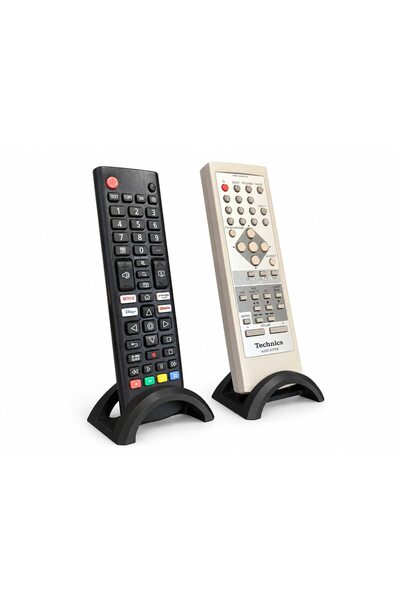 OEM Set de 2 suporturi pentru telecomenzi de birou, design arcuit, organizare...