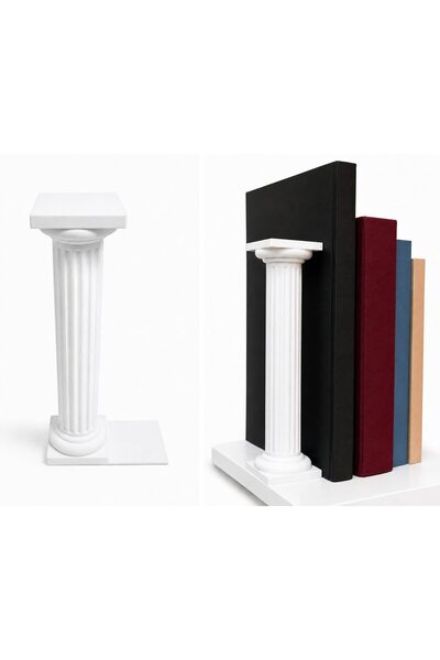 OEM Suport pentru cărți – Suport decorativ pentru cărți, tip coloană greceasc...