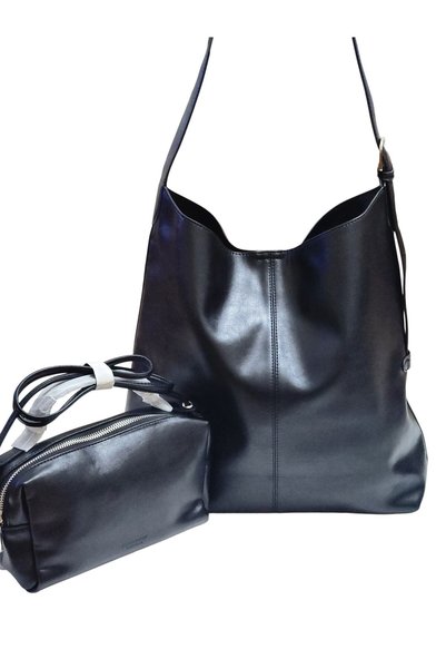 OUEEN ELİZABETH A Quality Double Women's Shoulder Bag with Inner Crossbody Bag
