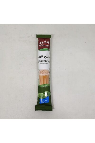 Al Khair شاي كرك خالي من السكر بالهيل 15 جرام × 3 أكياس |   خليط شاي الكرك ال...