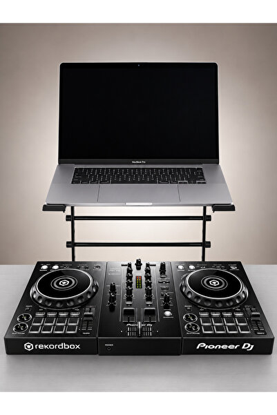 Pioneer Dj DDJ-FLX4 - DM-40D Referans Monitörü - HDJ-CUE1 DJ Kulaklığı - DJ Stand - DJ Başlangıç Seti