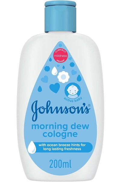 Johnson's Baby كولونيا جونسون مورنينج ديو للأطفال، برائحة نسيم المحيط، لانتعا...