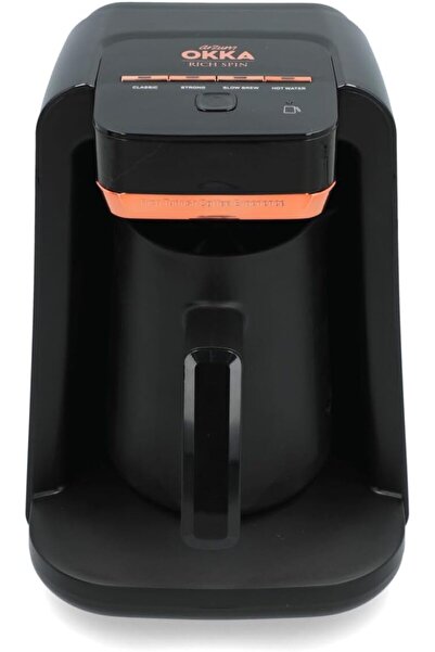 Arzum Okka 700W Rich Spin Turkish Coffee Maker Black And Copper