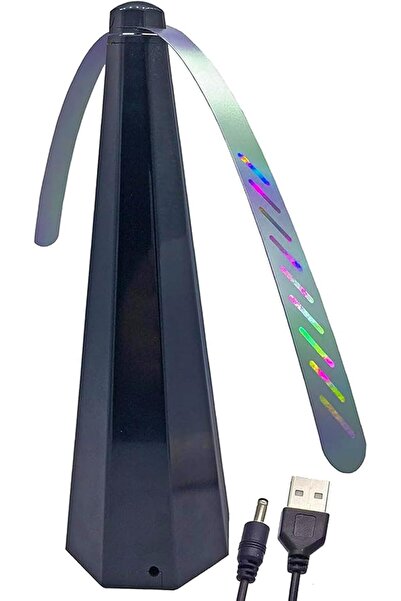 Arabest Portable Fly Repellent Fan for Outdoor Dining,USB or Battery Powered ...
