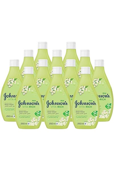 Johnson & Johnson غسول الجسم المنعش فيتا ريتش بخلاصة زهر البرتقال والياسمين و...