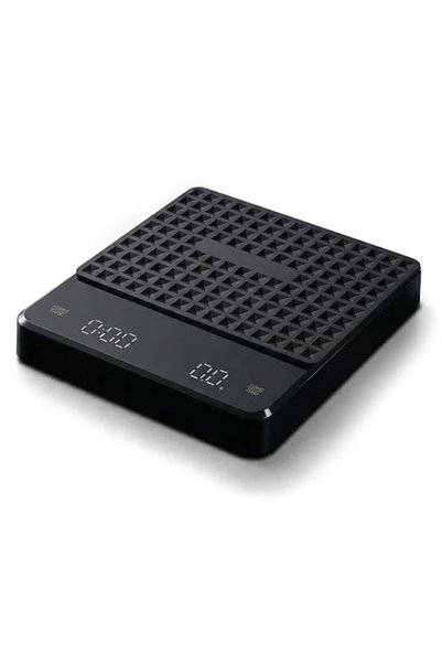 Generic 3kg/0.1g Digital Coffee Scale w/Timer, Black for Pour Over & Baking