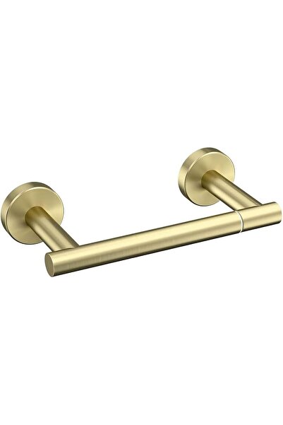 Arabest Gold Toilet Paper Holder,Wall Mounted SUS304 Stainless Steel Double P...