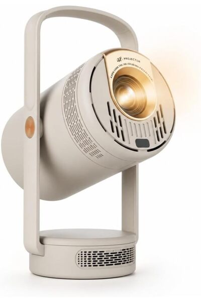 COOLHAWK Projector بروجكتر Native 1080P 4K HiSo OS Smart,Portable Mini, For H...