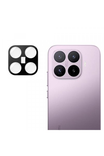 Techsuit Protector cameră spate pentru Xiaomi 17T, Sticlă securizată, Negru