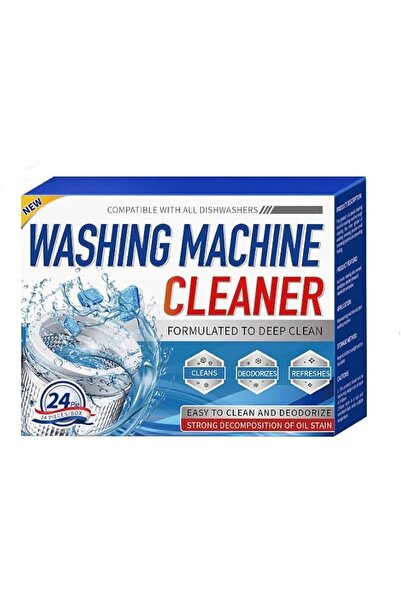 SWIUKPHE Washing Machine Cleaner Descaler 24 Pack - Deep Cleaning Tablets For...