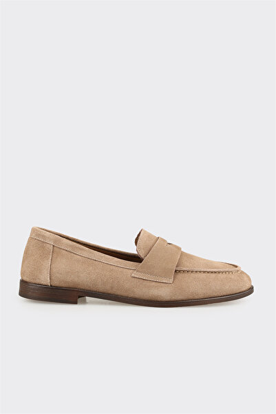 Elle Shoes Vizon Deri Kadın Günlük Ayakkabı