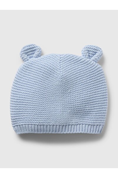 GAP Bebek Mavi Garter Ayı Aplikeli Şapka
