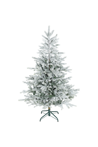 Generic Brand Brad de Crăciun artificial de 150 cm, cu ramuri realiste și baz...