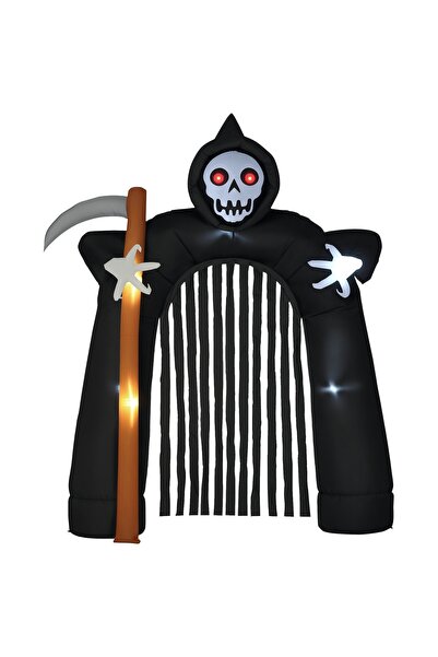 Generic Brand Decorațiune mare de grădină de Halloween, autogonflabilă: Arcad...