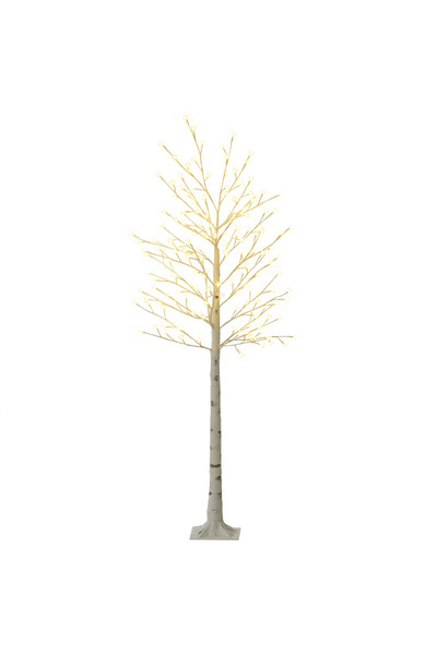 Generic Brand Brad luminos tip mesteacăn (180 cm) cu 180 de lumini LED și 3 n...