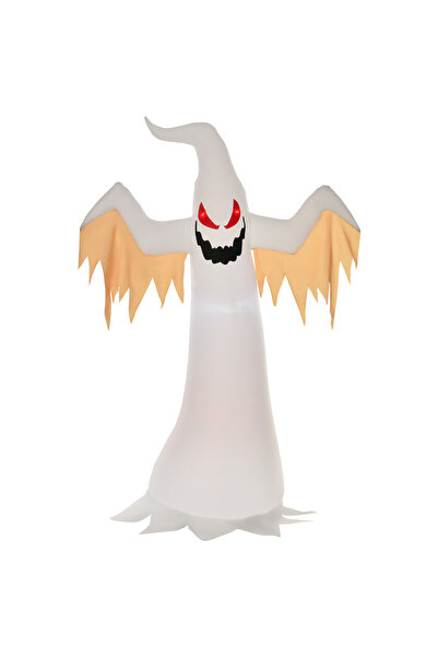 Generic Brand Decorațiune gonflabilă de Halloween, fantomă, de 2,4 m, cu LED-...