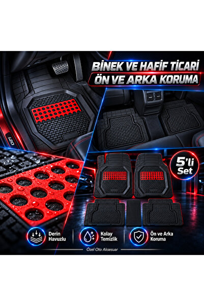 Adıfeks Doğan / Şahin / Egea / Linea / Albea Derin Havuzlu Kromlu Paspas Modeli