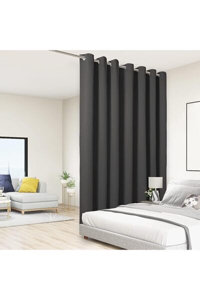 GENERAL BONZER Room Divider Curtain Total Privacy Wall Grommet Thermal Insula...