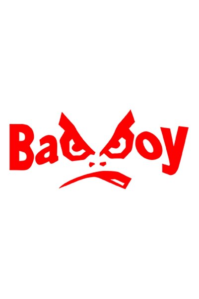 OEM Autocolant auto  "Bad boy ", model 1, 10cm, Roșu