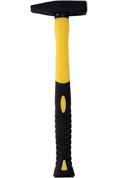 Bmb Tools hammer with a black head and palstic black and yellow handle 500g |...