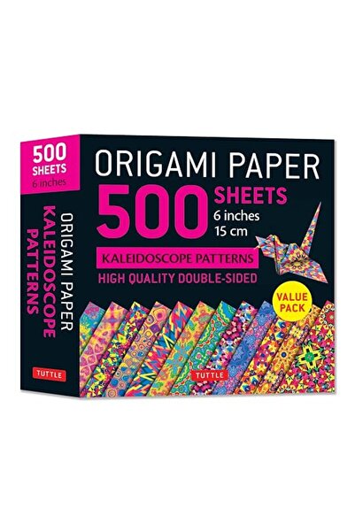 GENERAL Origami Paper 500 Sheets Kaleidoscope Patterns 6 (15 CM): Tuttle Orig...