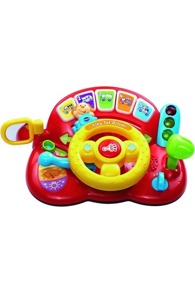 Vtech Oyuncak في تيك 80-150603 خشخيشة مفاتيح سيارتي الأولى