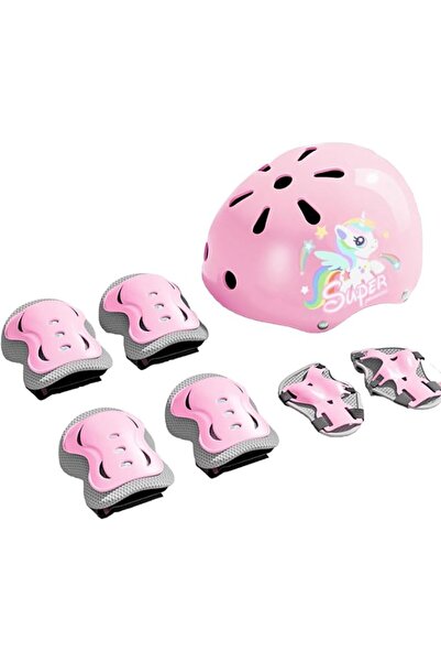ANYUAN Kids Roller Skates Protective Gear Set with Helmet, Knee Pads, Elbow P...