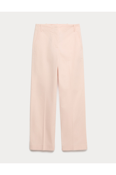 Marks & Spencer Pamuklu Straight Leg Pantolon