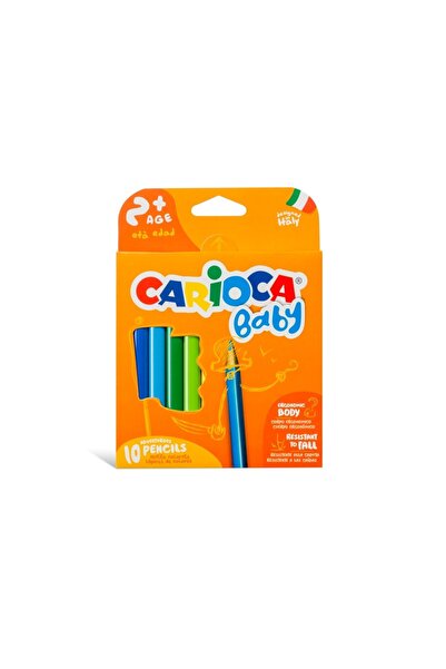carioca Creioane colorate pentru copii 2+ 10 bucăți/set