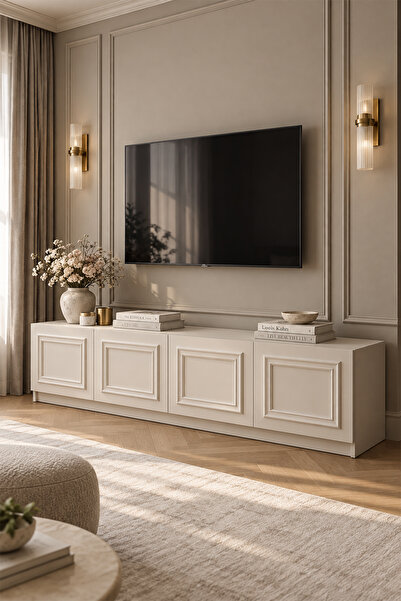Avmpark Madrid TV Ünitesi 180 cm Modern Konsol ve Televizyon Sehpası
