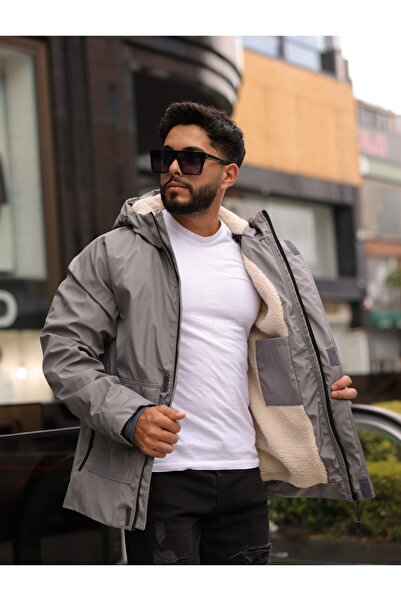 ABİLLİTA Winter Fur Coat Premium Water and Wind Resistant Jacket