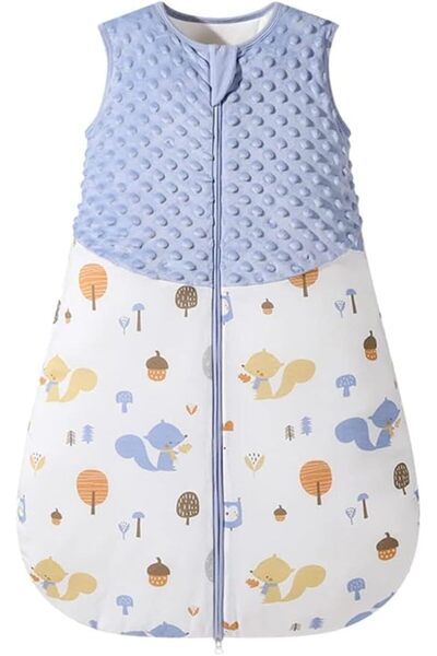 JOYZZZ Baby Sleeping Bag, 1.5 TOG Unisex Wearable Blanket Swaddle, Breathable...