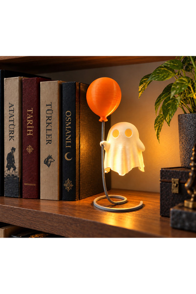 EldoryxLab Hayalet Balonlu LED Işıklı Gece Lambası - Ghost Balloon Night Light
