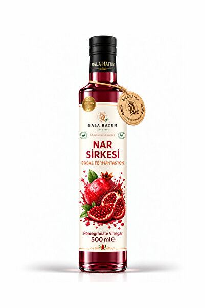 Nar Sirkesi 500ml - Doğal Fermantasyon - Pomegranate Vinegar