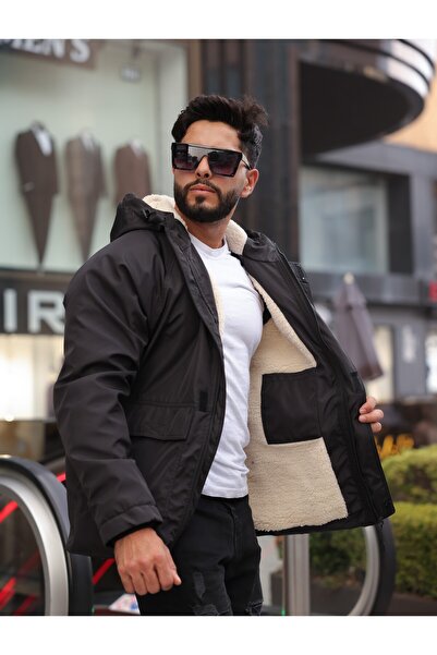 ABİLLİTA Winter Fur Coat Premium Water and Wind Resistant Jacket