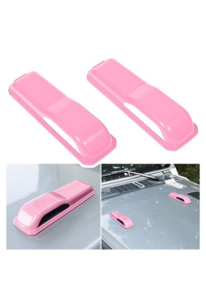 Arabest Engine Hood Hinge Cover Trim Exterior Decoration for 2018-2022 Wrangl...