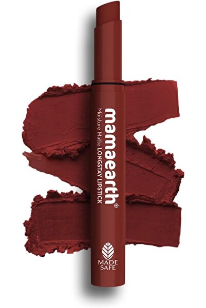Mamaearth Moisture Matte Long Stay Lipstick 17 Raisin Punch 2g