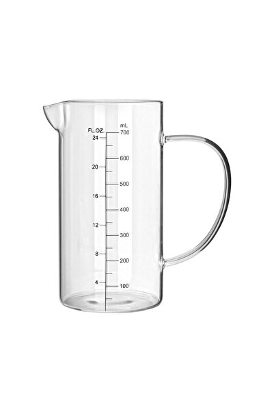 Estia Home Art ESTIA ΓΥΑΛΙΝΗ ΚΑΝΑΤΑ ΜΕΤΡΗΣΗΣ 750ml
