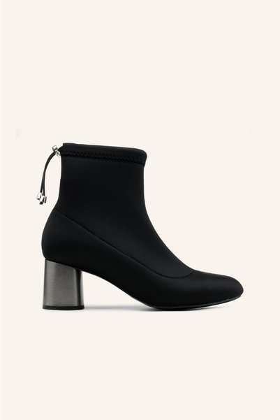 MARCATELLI Siyah Milano Oval Streç Bot