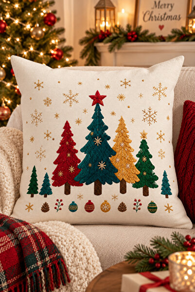 Evdek Christmas Double-Sided Printed Throw Pillow Cover 6Echd14