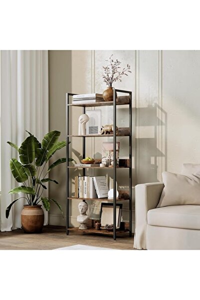 Gogoya Book Shelf, 5 Tier Bookcase, Tall Bookshelf Modern Book Case for Books...