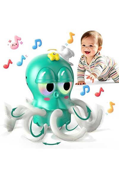 SKY TOUCH SKY-TOUCH Dancing Octopus Kids Toy, Baby Tummy Time Crawling Toys, ...