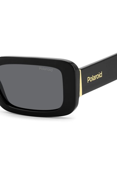 Polaroid Ochelari de soare PLD 6208/S/X 807 52 23 140 pentru femei, dreptunghiulari cu lentile polarizate gri