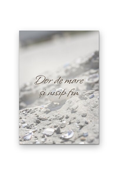 OEM Poster Carton 250g A4 Tablou perete Dor de mare și nisip fin, Decor Vă De...