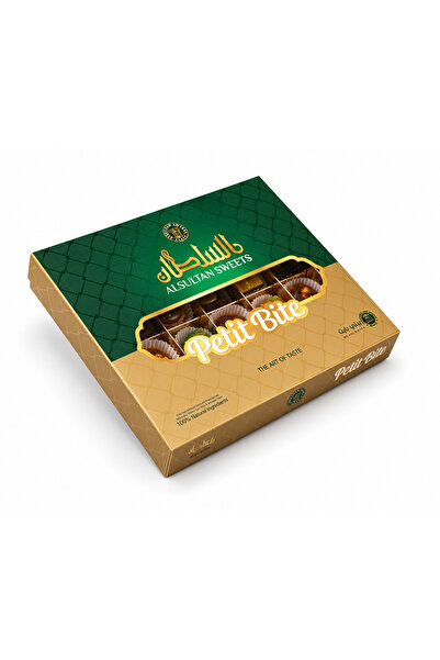 AL SULTAN Petit Four 300 g - 20 Pieces of Assorted French-Style Butter Cookies - Light, Crisp Bakery Biscuits Gift Box for Tea, Coffee, Eid & Festive Gatherings