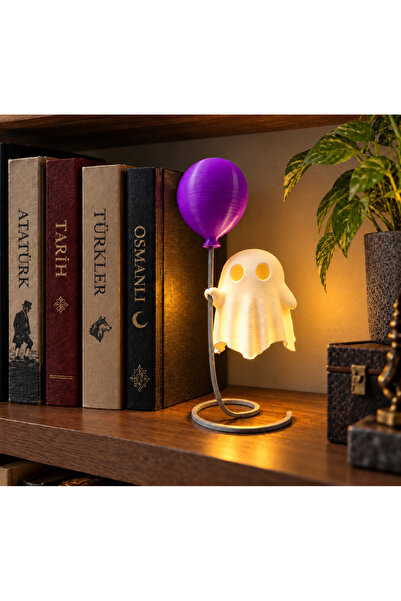 EldoryxLab Hayalet Balonlu LED Işıklı Gece Lambası - Ghost Balloon Night Light