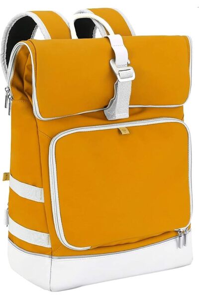 Babymoov Sancy Diaper Bag Backpack Unisex Back Pack with Heavy Duty Roll-Top ...