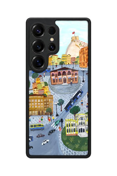 BGAKSESUAR Samsung Galaxy S25 Ultra Compatible Ankara Castle Patterned Camera...