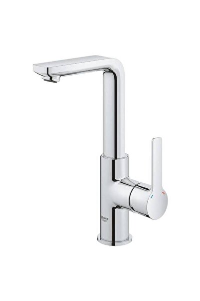 Grohe - Lineare New Tek Kumandalı Lavabo Bataryası L-Boyut Yandan Kumandalı Sifon Kumandalı Krom - OUTLET - G23296001-
